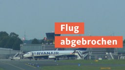 Ryanair-Maschine am Dortmunder Flughafen muss nach einem Zwischenfall den Flug abbrechen