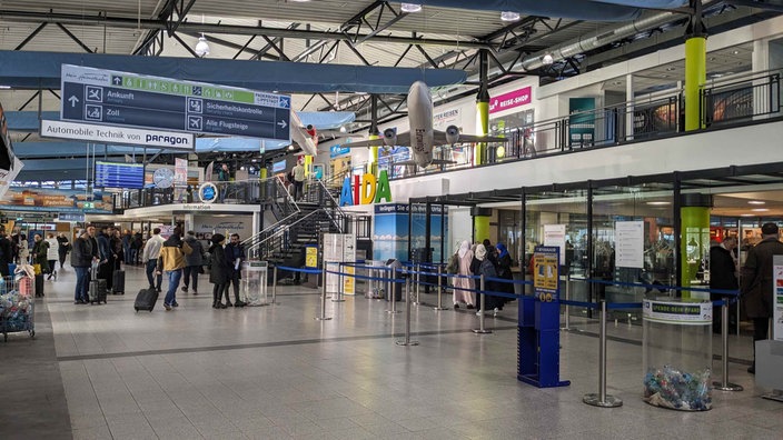 Terminal des Flughafens Paderborn-Lippstadt