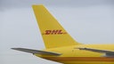 Symbolbild Frachtflugzeug DHL