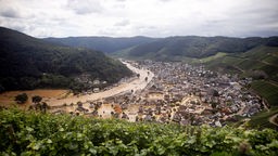 Flutkatastrophe im Ahrtal - Dernau am 15.7.2021