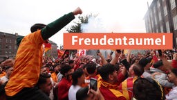 Freudentaumel bei Galatasaray-Fans im Ruhrgebiet