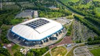 Das Stadion auf Schalke aus der Luft