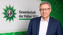 Michael Mertens, Landesvorsitzender der Gewerkschaft der Polizei in NRW