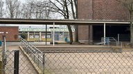 Frontansicht von der Gesamtschule Nordstadt in Neuss 