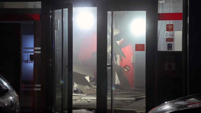 Geldautomat in Wuppertal gesprengt 