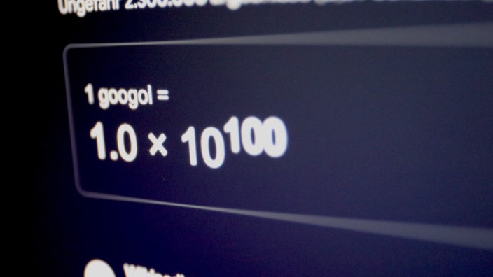 Der Name ist vom mathematischen Begriff „Googol“ abgeleitet: Eine 1 mit 100 Nullen