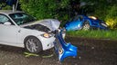 Die beiden Autos, die am Unfall in Gummersbach beteiligt gewesen sind