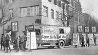 Wahlkampfwagen der NSDAP in Lippe