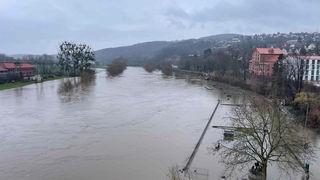  Hochwasser Vlotho Kreis Herford