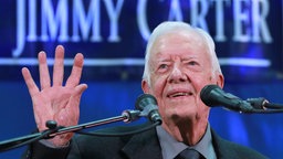 Der ehemamlige US-Präsident Jimmy Carter 2018