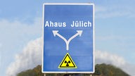 Straßenschild  Jülich Ahaus