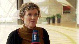  Julia Höller, innenpolitische Sprecherin der Grünen im Landtag am 20.03.2024
