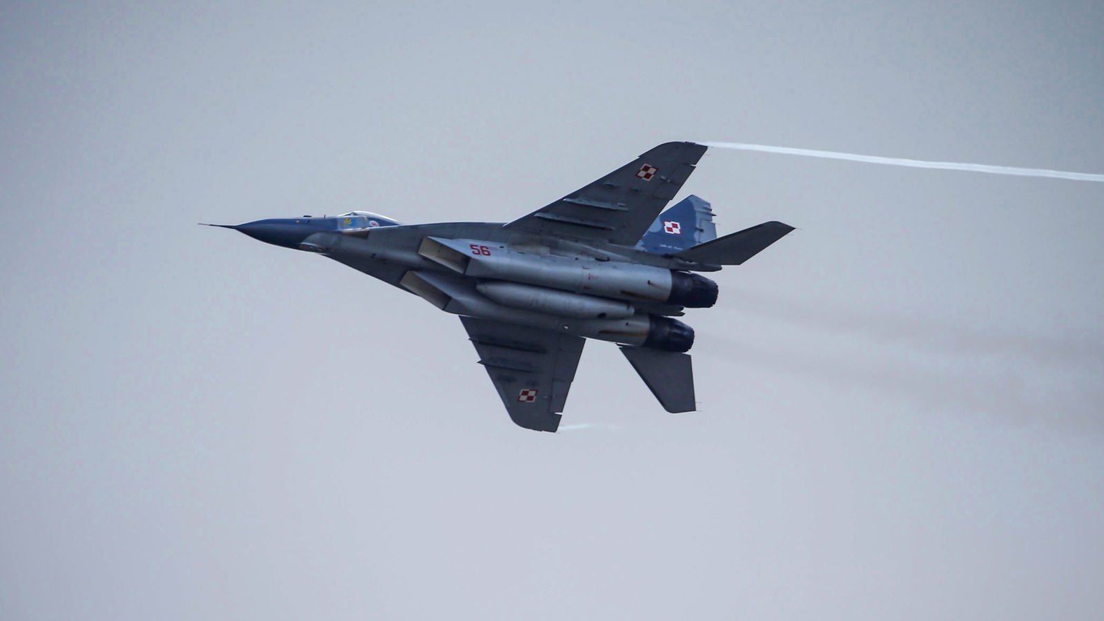 Rząd federalny: Polska wydała zgodę na dostawę pięciu samolotów bojowych na Ukrainę – aktualność