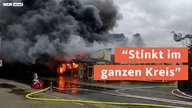 Feuerwehr im Einsatz: Kerzenmanufaktur brennt 