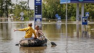 Überschwemmungsgebiet Ukraine