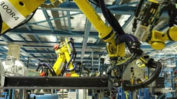 Roboter im Fordwerk Köln