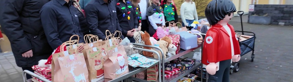 Bescherung in der DRK-Kinderklinik Siegen