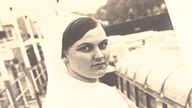 Gertrud Rehm, als junge Nonne 
