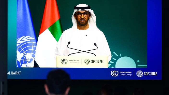 Rede von Präsident Sultan Ahmed Al Jaberauf dem UN-Klimagipfel 2023
