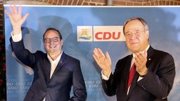 Essener Oberbürgermeister Thomas Kufen und Armin Laschet, Ministerpräsident von NRW