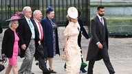 Guests begin to arrive in Parliament Square ahead of the Coronation of King Charles III and Queen Camilla