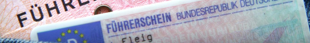 Führerschein in Hosentasche