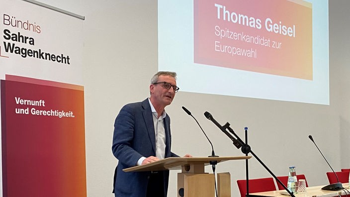 Thomas Geisel, Spitzenkandidat des BSW für die Europawahl