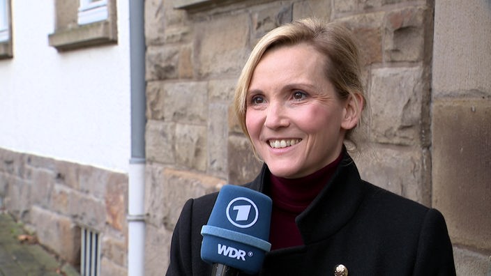 Franziska Krumwiede-Steiner im Interview mit dem WDR