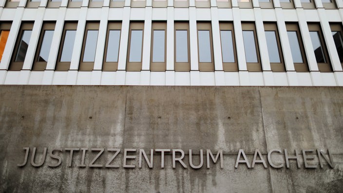 Das Justizzentrum in Aachen mit dem Landgericht.