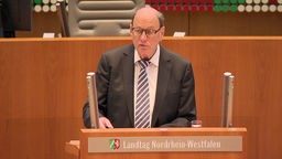 Michael Rado bei der Gedenkfeier zum Holocaust im Landtag NRW
