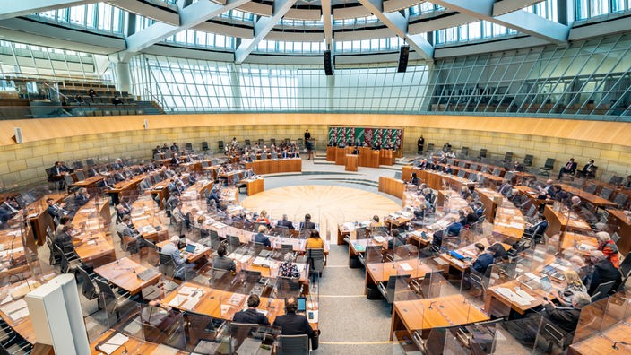 Plenarsaal, NRW Landtag