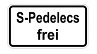 Neues Verkehrszeichen für S-Pedelecs
