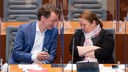 Wüst und Heinen-Esser im Landtag NRW