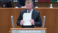 NRW-Landtag, nordrhein-westfälische Innenminister Ralf Jäger (SPD)