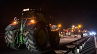 Traktoren auf Autobahnen in NRW