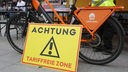 Streikaktion der Lieferandofahrer in Dortmund