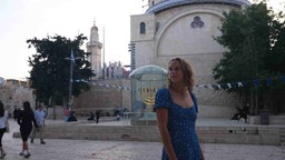 Lisa Michajlova in Jerusalem