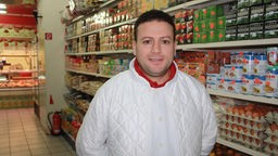 Abdelkader A., Lebensmittelhändler im Düsseldorfer Maghrebviertel