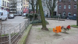 Spielplatz im Düsseldorfer Maghrebviertel