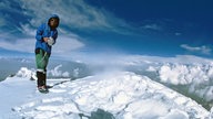 Reinhold Messner auf dem Nanga Parbat in Pakistan im Jahr 1978