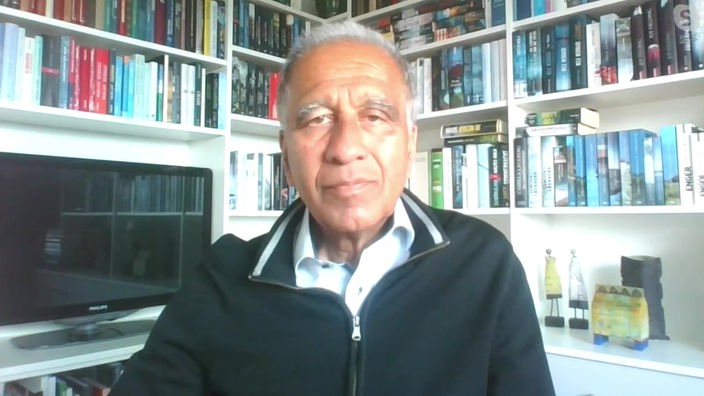 Klimaforscher Mojib Latif in einem Interview.