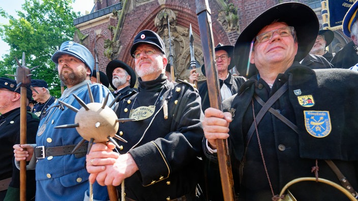 Umzug der Nachtwächter- und Türmerzunft in Dülken