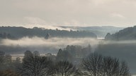 Nebel bei der Möhnentalsperre