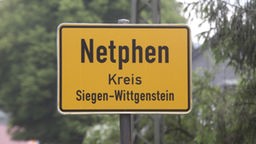 Das Ortseingangsschild von Netphen