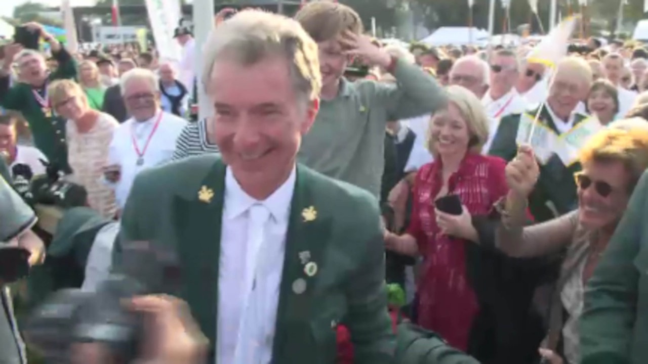 Christoph Heusgen beim Schützenfest in Neuss