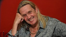 Nicko McBrain von der Band Iron Maiden