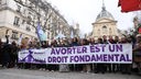 Befürworter des Rechts auf Abtreibung demonstrieren in Paris
