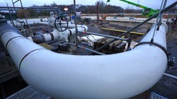 Pipelineanbindung für das LNG-Terminal