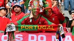 Portugal Fans im Stadion in Dortmund