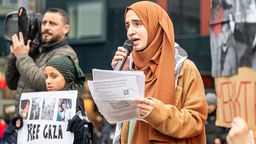 Pro-Palästina-Demo in Lüdenscheid